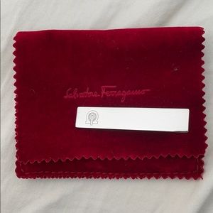 Ferragamo tie clip